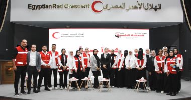 الهلال الأحمر المصرى يؤكد على تعزيز الصحة النفسية فى الكوارث والطوارئ
