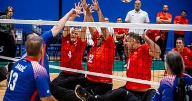 الطائرة البارالمبى يفوز على كرواتيا ويواجه البرازيل فى كأس العالم بأمريكا