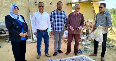 إعدام سجائر مهربة جمركيًا وتحرير محاضر تموينية متنوعة بالوادى الجديد