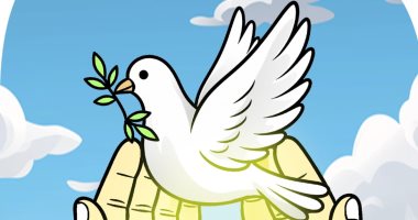 اتفاق شرم الشيخ فى كاريكاتير اليوم السابع