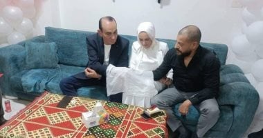 حمادة عبد اللطيف نجم الزمالك يحتفل بعقد قرانه بحضور أيمن يونس وخالد جلال.. صور