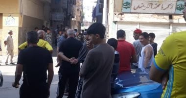 شاهد.. طفل الإسماعيلية قاتل زميله يمثل الجريمة أمام جهات التحقيق
