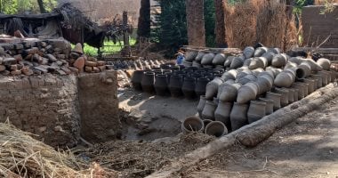 أرض الفخار.. الشيخ على قرية فى قنا ما زالت تنبض بالصناعة و100 أسرة تمتهنها