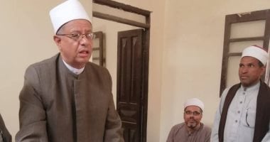 وكيل الأوقاف بسوهاج يترأس لجنة المتابعة فى جولة تفتيشية مفاجئة على المساجد