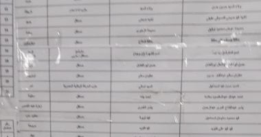 بالأسماء والرموز القائمة المبدئية للمرشحين بانتخابات مجلس النواب بمحافظة الشرقية