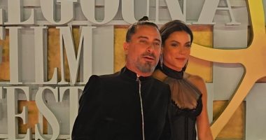 هادي الباجوري وزوجته هايدي خالد بأول ظهور بعد زواجهما فى افتتاح مهرجان الجونة