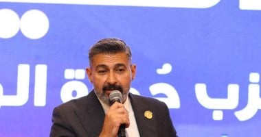 ياسر جلال يظهر فى اجتماع حزب حماة الوطن بعد تعيينه فى مجلس الشيوخ