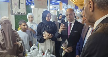 افتتاح مبادرة "بازارى" لإحياء الصناعات التراثية واليدوية فى قنا