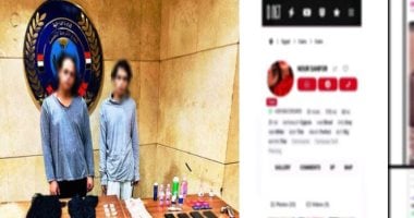 ضبط شخصين يروّجان للفجور عبر تطبيق هاتفي في الجيزة