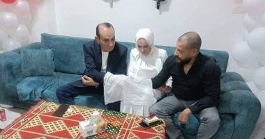 حمادة عبد اللطيف.. البساطة تسيطر على عقد قران نجم الزمالك السابق
