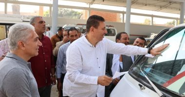 متابعات ميدانية بمحطات الوقود ومواقف سيارات الأجرة والسرفيس بالمنيا