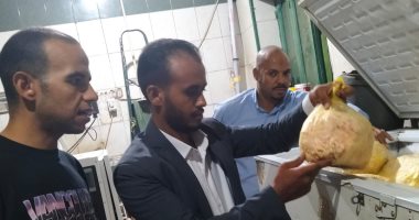 ضبط لحوم فاسدة خلال حملة على 4 مطاعم شهيرة فى أسوان
