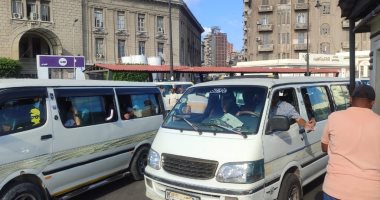 حملات على موقف سيارات محطة مصر بالإسكندرية للتأكد من الالتزام بالتسعيرة الجديدة