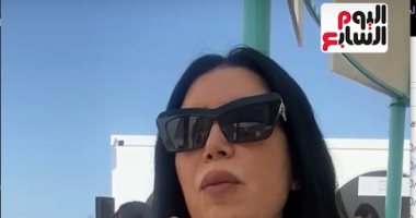 عبير صبرى لتليفزيون اليوم السابع: المعرض الفنى لـ يسرا بمهرجان الجونة متميز