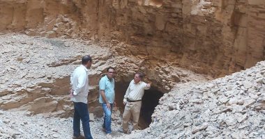 مدير آثار الأقصر يزور المقبرة المعلقة بالبر الغربى ومقابر زوجات الملك تحتمس الثالث