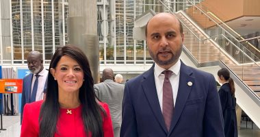 وزيرة التخطيط تلتقى وزير الاقتصاد اللبنانى ورئيس صندوق أوبك للتنمية الدولية