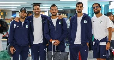 بعثة المصري تغادر طرابلس فى طريقها إلى القاهرة بعد التعادل مع الاتحاد الليبي