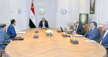 الرئيس السيسى يطّلع على الموقف التنفيذي لمشروع "مبنى 4" بمطار القاهرة الدولى بطاقة استيعابية لن تقل عن 30 مليون راكب ويشدد على أهمية منظومة التشغيل المتطورة.. وضرورة رصد أي شكاوى تتعلق بجودة الخدمات بالمطارات