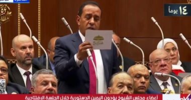 محمد شعيب بعد أداء اليمين بالشيوخ: المرحلة المقبلة تتطلب عملا جادا لخدمة الوطن