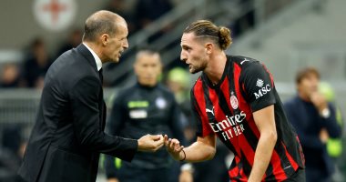 أليجرى يؤكد غياب رابيو عن ميلان قبل مباراة فيورنتينا فى الدورى الإيطالى