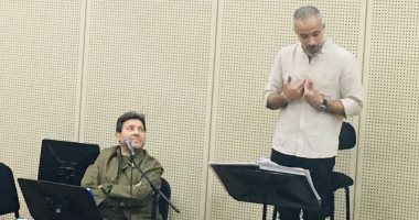 هانى شاكر يجرى بروفة استعدادا لحفله غدا فى مهرجان الموسيقى العربية