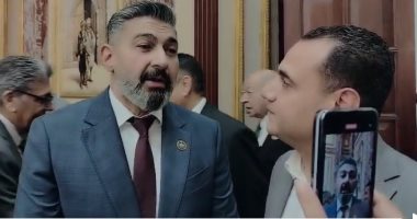 ياسر جلال يصل مجلس الشيوخ.. ويؤكد: سأبذل قصارى جهدى لأداء دورى البرلمانى.. فيديو