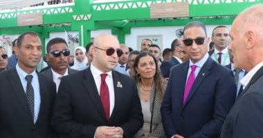 جولة فى أروقة أجنحة مهرجان النباتات الطبية والعطرية ببنى سويف.. فيديو