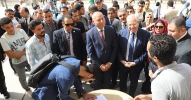 محافظ القاهرة: توفير 1500 فرصة عمل لطلاب جامعة وخريجي كلية التكنولوجيا بالأميرية