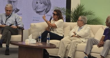 يسرا: يوسف شاهين كان مزيجاً من الإنسانية والجدعنة والدكتاتورية فى العمل