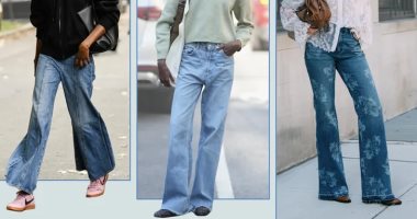 الجينز الواسع رجع موضة.. 7 أنواع أحذية ممكن تلبسيها معاه تزود شياكته