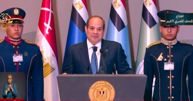 الرئيس السيسى: منذ اليوم الأول كان هدفنا إيقاف الحرب وإدخال المساعدات لغزة