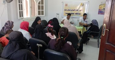 مبادرة 100 مليون صحة تزور مركز تدريب الخياطة بالمروة بطور سيناء لخدمة السيدات
