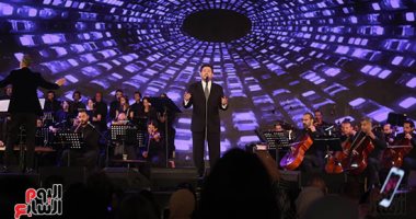 "فى حل" أغنية جديدة يقدمها هانى شاكر فى مهرجان الموسيقى العربية.. صور 