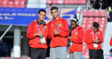 وصول نجوم المغرب لملعب نهائى كأس العالم للشباب لمواجهة الأرجنتين.. صور