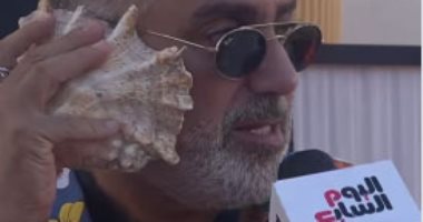 شوف تامر حبيب قال إيه لما حط الصدفة على ودنه "فيديو"