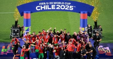 المغرب تتربع على عرش كرة القدم العالمية.. "أشبال الأطلس" أبطال كأس العالم للشباب للمرة الأولى فى التاريخ.. معما أفضل لاعب.. زبيرى بطل النهائى.. إشادة من الفيفا والكاف.. وميسى يواسى لاعبى الأرجنتين "فيديو وصور"