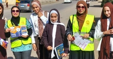 حملات توعية لصندوق مكافحة وعلاج الإدمان والتعاطي بمدن وجامعة كفر الشيخ