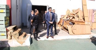 وزير الثقافة يتفقد قصر ثقافة روض الفرج ويتابع فعاليات ملتقى شباب المخرجين