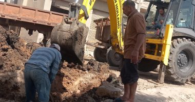 محافظ كفر الشيخ: إصلاح خط مياه الشرب بالمنشية الجديدة ورفع كفاءة طرق منشأة عباس