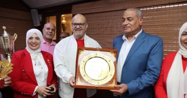 رئيس كهرباء شمال القاهرة يكرم الفرق الرياضيه بعد انجازاتها ببطولة الجمهورية للشركات
