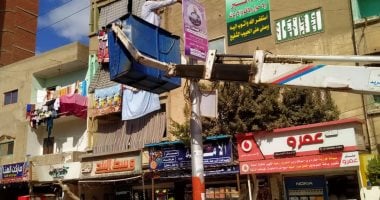 محافظ كفر الشيخ: إزالة 65 إعلانًا مخالفًا بالرياض وحملات لتقنينها