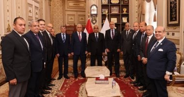 وزير العدل دار القضاء العالى ومجلس الدولة للتهنئة بالعام القضائى الجديد