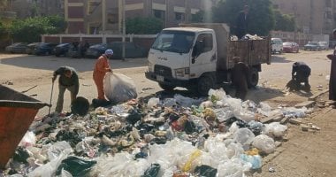 رفع 40 طنا من القمامة والمخلفات الصلبة بحى غرب سوهاج