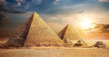 أهرامات الجيزة.. صورة توضيحية