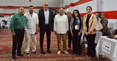 مجلس الزمالك يدلى بصوته فى اجتماع الجمعية العمومية لتعديل اللائحة.. صور