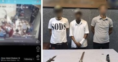 الداخلية تضبط 3 متهمين بالاعتداء على مسن داخل محل بالمطرية