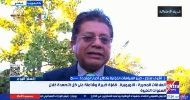 أشرف سنجر: استقبال الرئيس السيسى فى بروكسل تعكس دفىء العلاقات الأوروبية المصرية