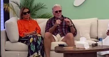 حسين فهمى من مهرجان الجونة: الفن قادر على شفاء جروح الإنسانية