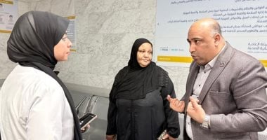 متابعة ميدانية لمستشفى الكرنك بالأقصر للاطمئنان على انتظام العمل.. صور