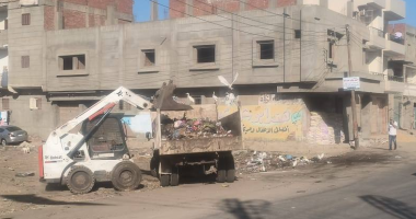 رفع 2035 طن من القمامة وتحرير محاضر تموينية متنوعة بكفر الشيخ